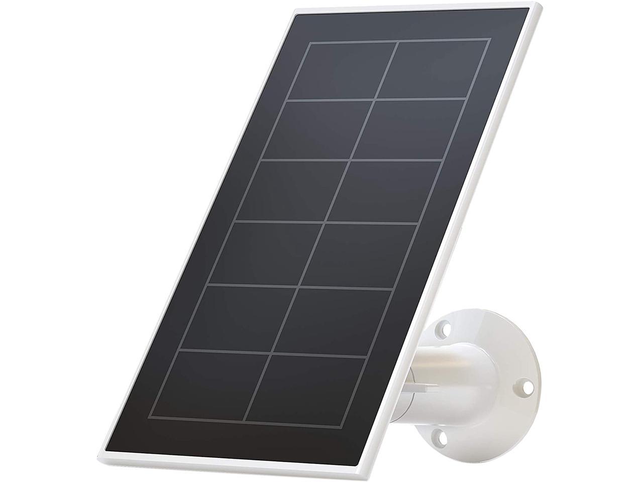 Arlo Essential Solar Panel Charger, Weather Resistant, 8ft Power Cable