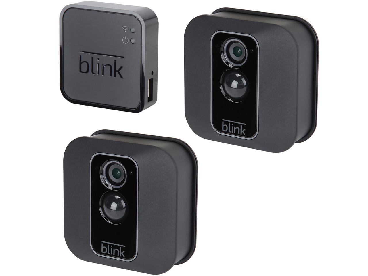 Open Box Blink XT2 Outdoor/Indoor Smart Security Camera 2 Camera Kit