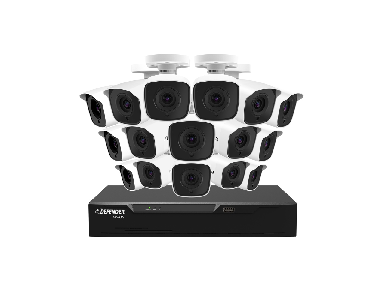 defender ultra hd 4k 2tb security system