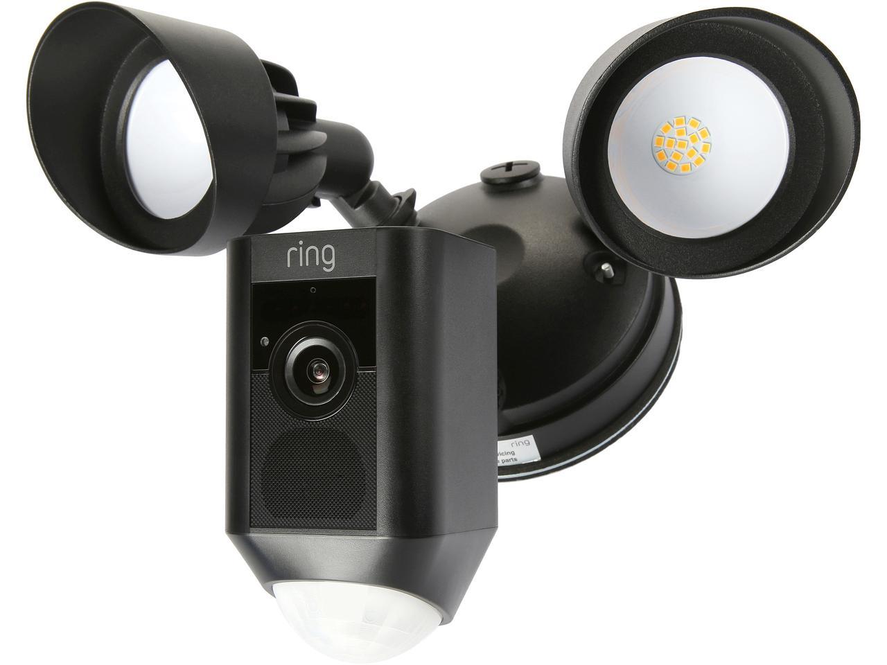 Ring 88FL000CH000 Security Camera With Floodlight 110 to 220 V 1080 Pixel Whi for sale online