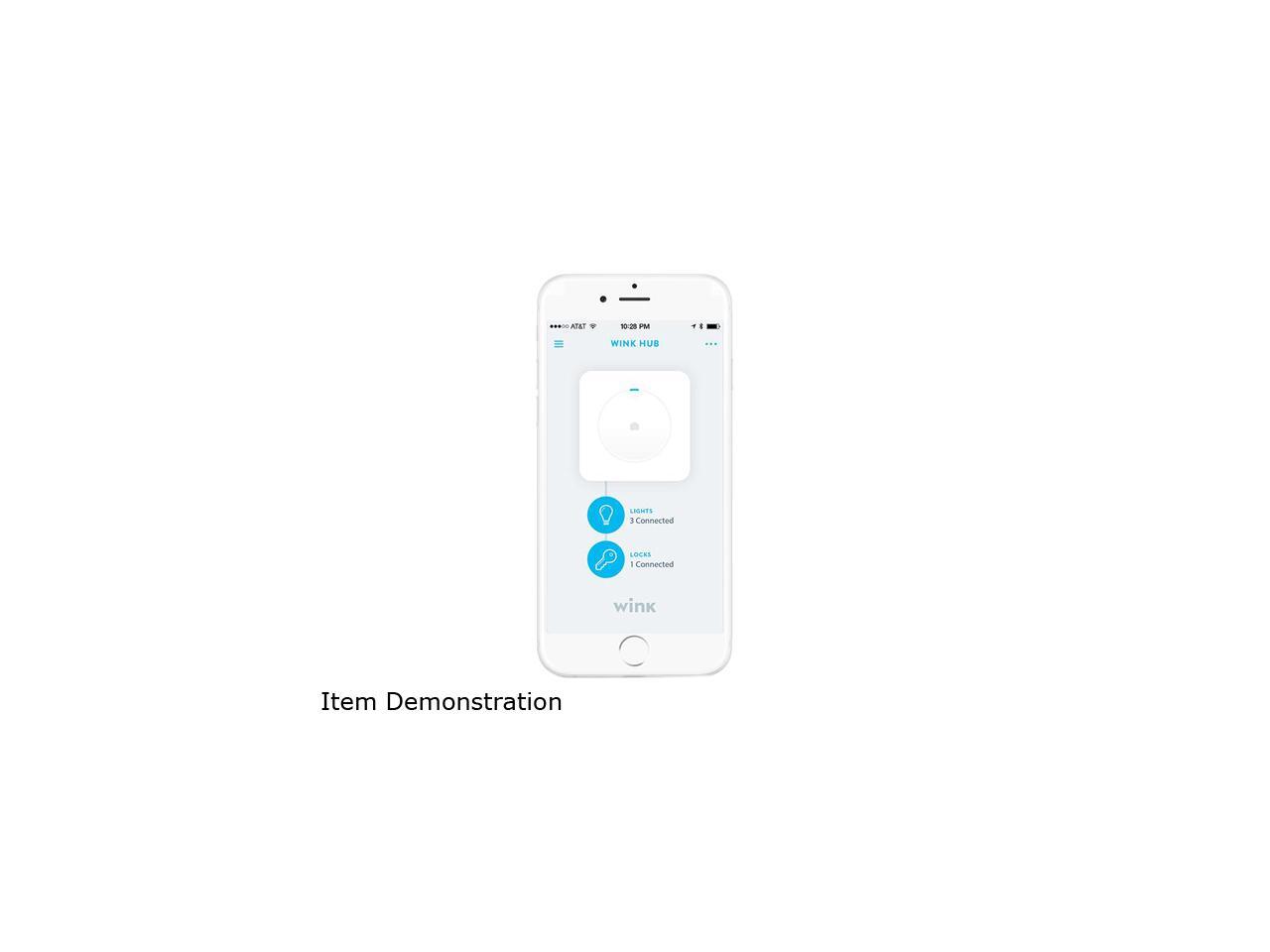 Wink Connected Home Hub, Supports products that use Zwave, Zigbee, Wi