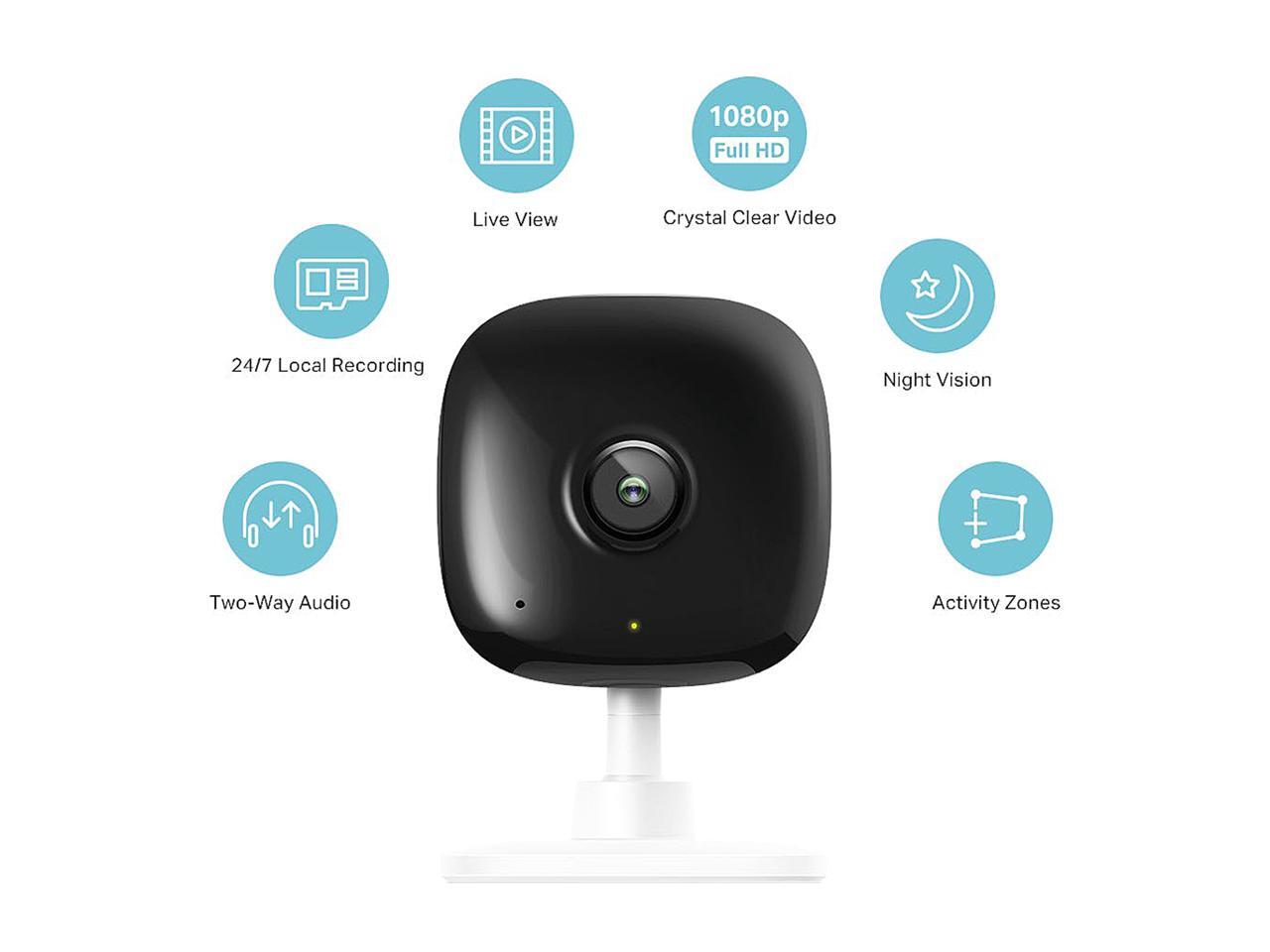 Kasa Indoor Smart Home Camera by TPLink, 1080p HD Security Camera