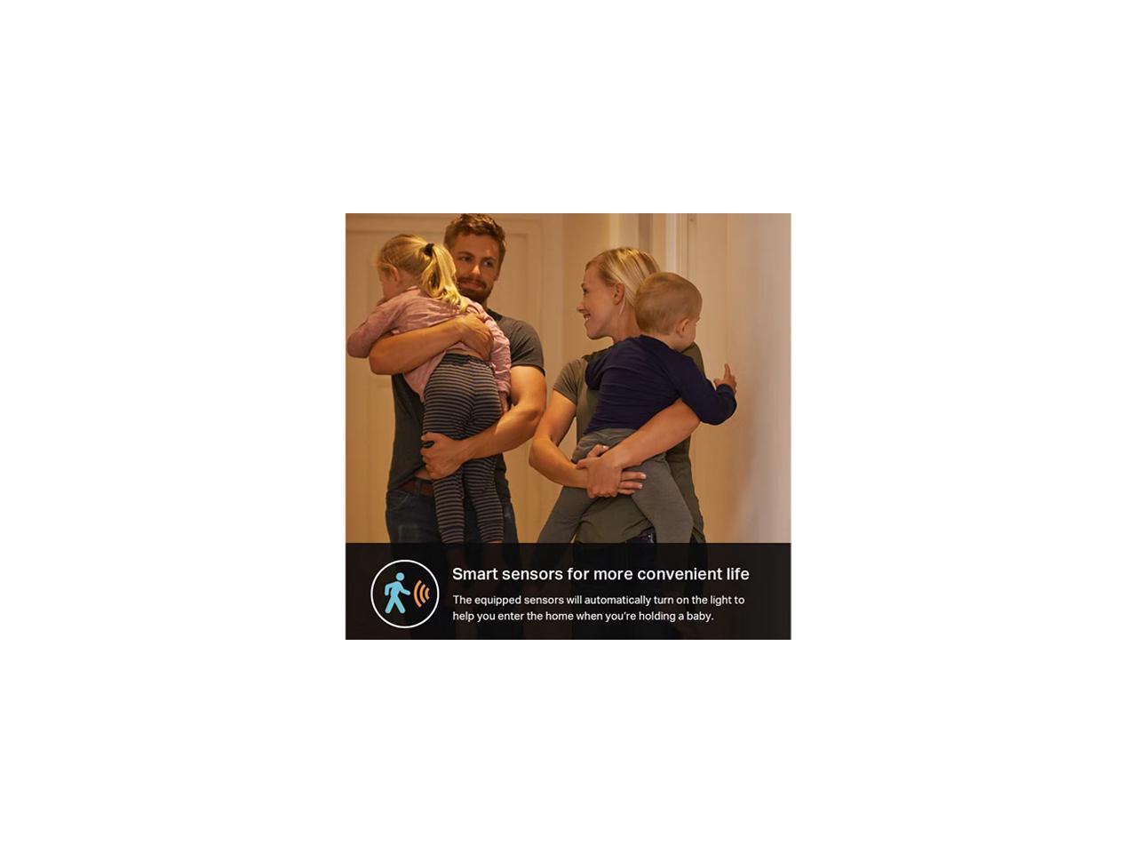 Kasa Smart Motion Sensor Switch, Single Pole, Needs Neutral Wire, 2