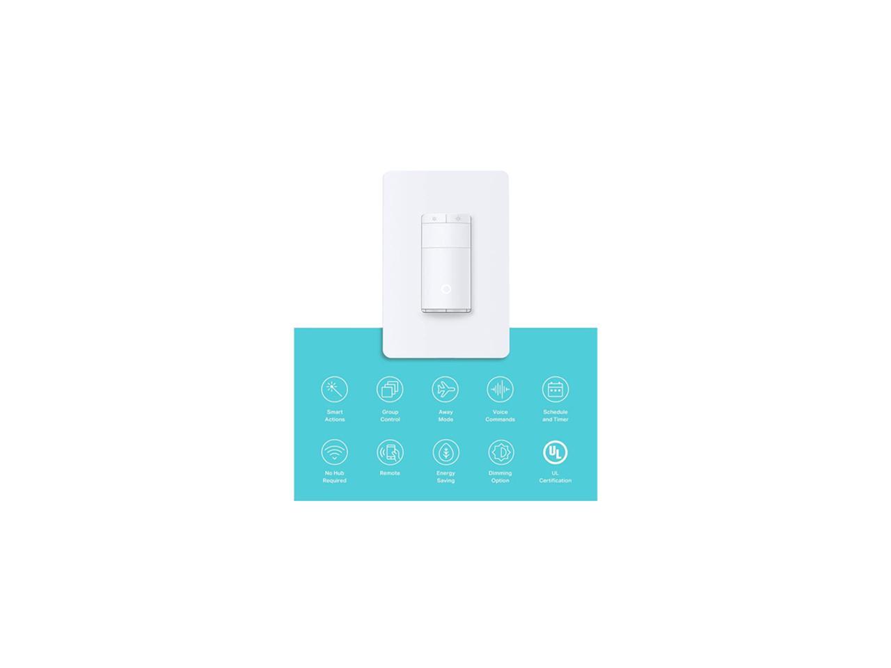 Kasa Smart Motion Sensor Switch, Dimmer Light Switch, Single Pole