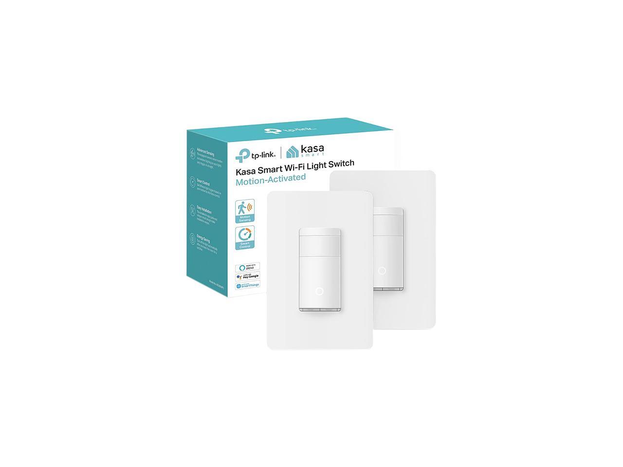 Kasa Smart Motion Sensor Switch, Single Pole, Needs Neutral Wire, 2