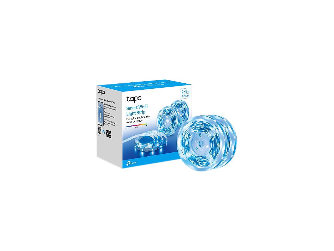 TPLink Tapo Smart LED Light Strip, 16M RGB Colors, SynctoSound, 4