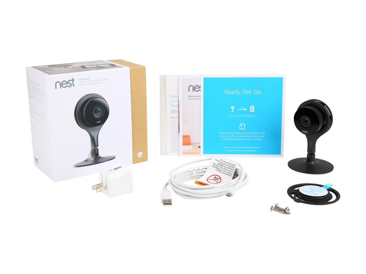 Nest Cam Indoor Smart Home Security Camera, Full HD 1080P ...