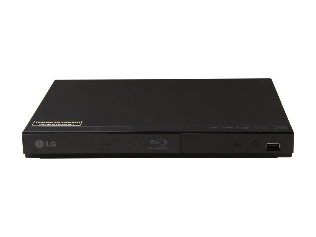 LG BP200 BluRay Disc Player with SmartTV and WiFi