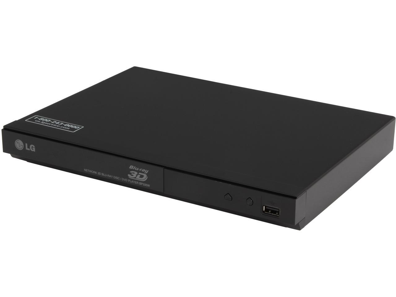 LG 3D WiFi Builtin Bluray Player BP335W