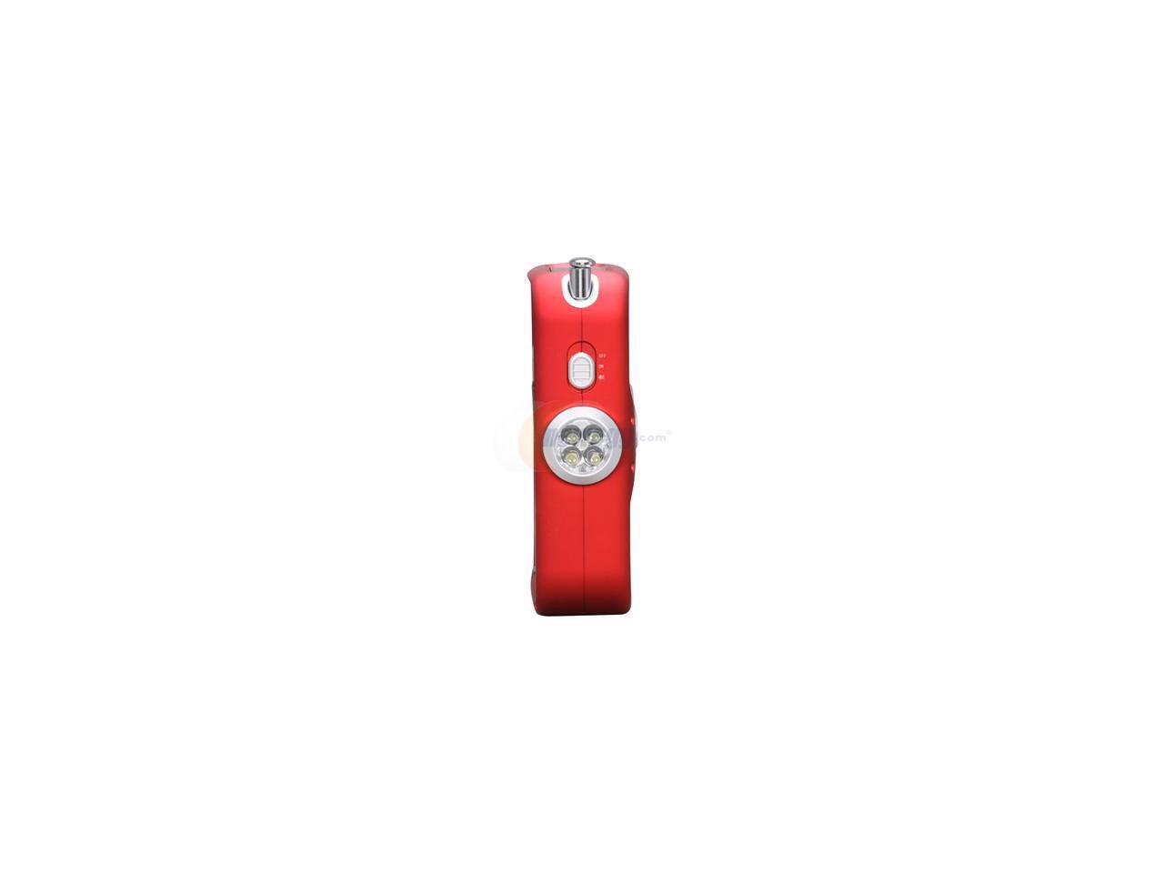 eton SOLARLINK Digital AM/FM/NOAA Weather Radio FR360 Red