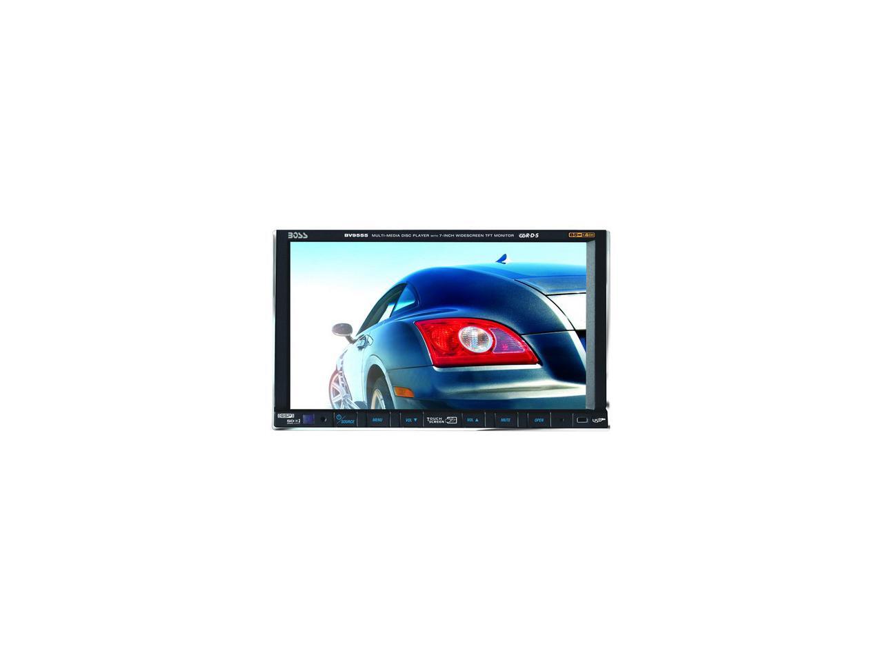 BOSS AUDIO InDash DoubleDIN DVD Receiver w/ 7" Touchscreen