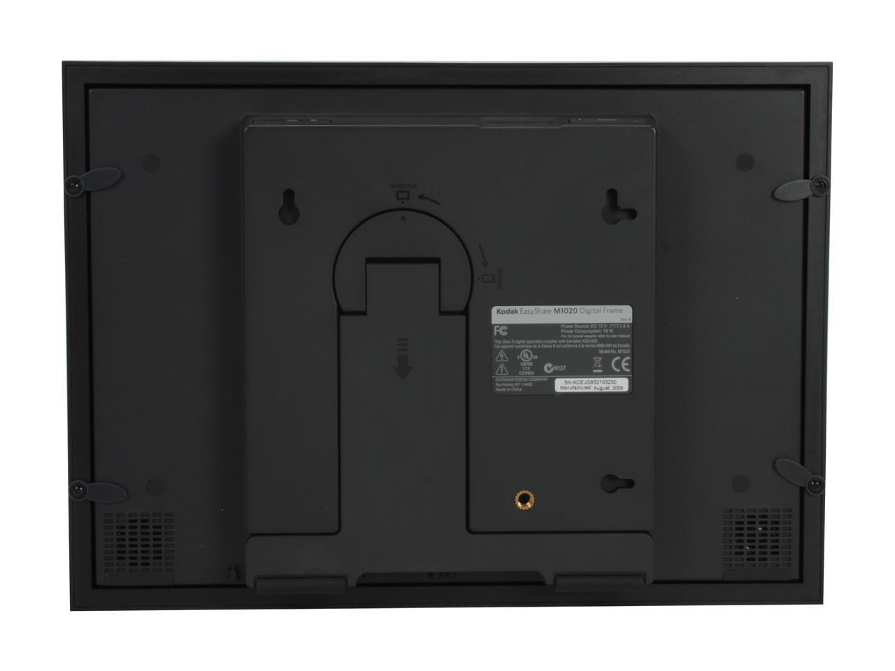 Kodak EasyShare M1020 10.2" 800 x 480 Digital Photo Frame w/ Home Décor