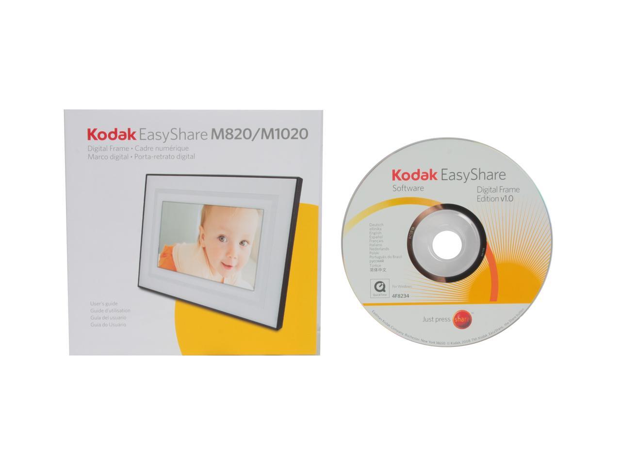Kodak EasyShare M1020 10.2" 800 x 480 Digital Photo Frame w/ Home Décor
