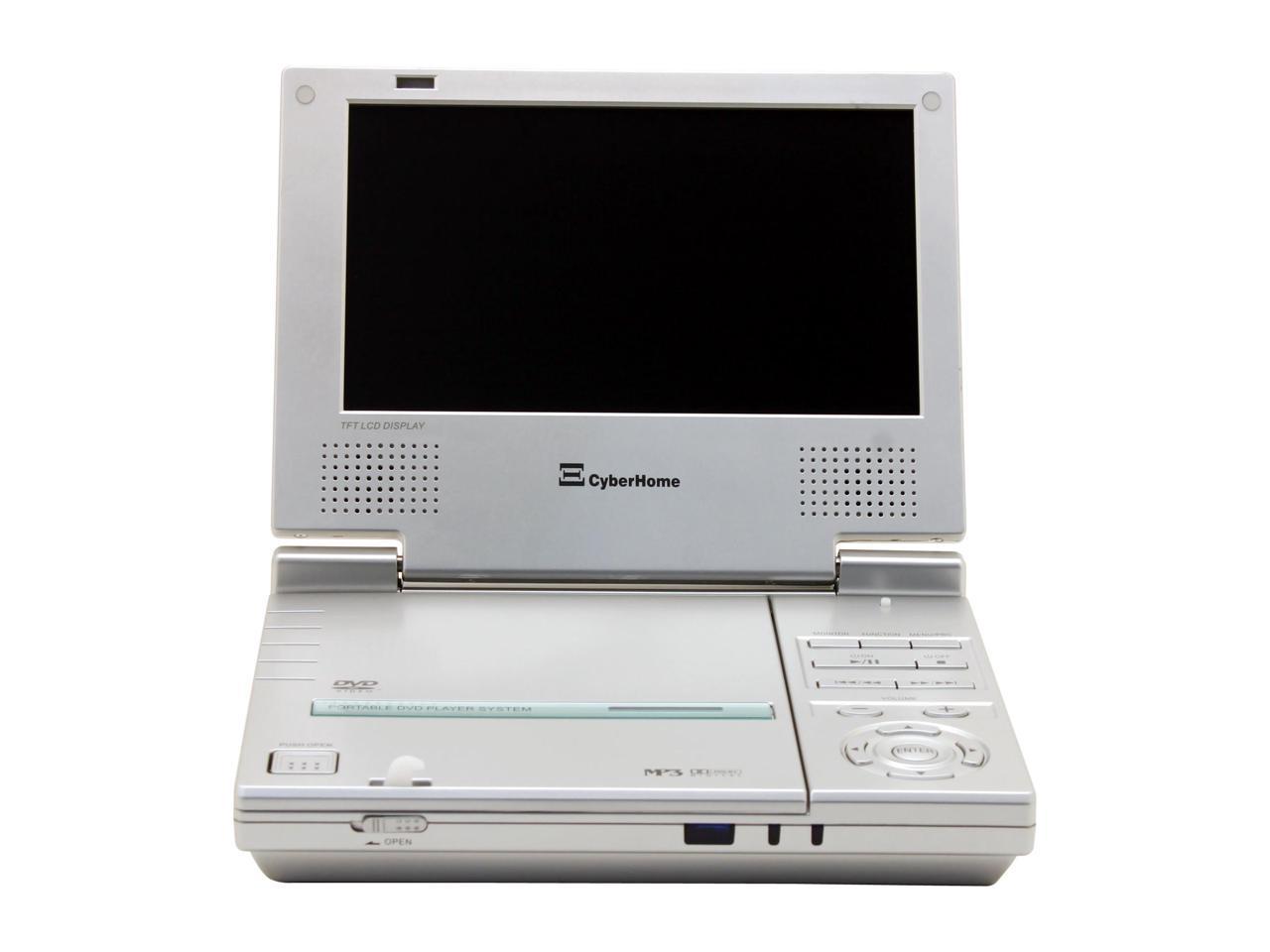 een vuurtje stoken naald verslag doen van CyberHome CH-LDV700B Portable DVD player W/ 7" 16:9 Widescreen Color TFT  LCD - Newegg.com