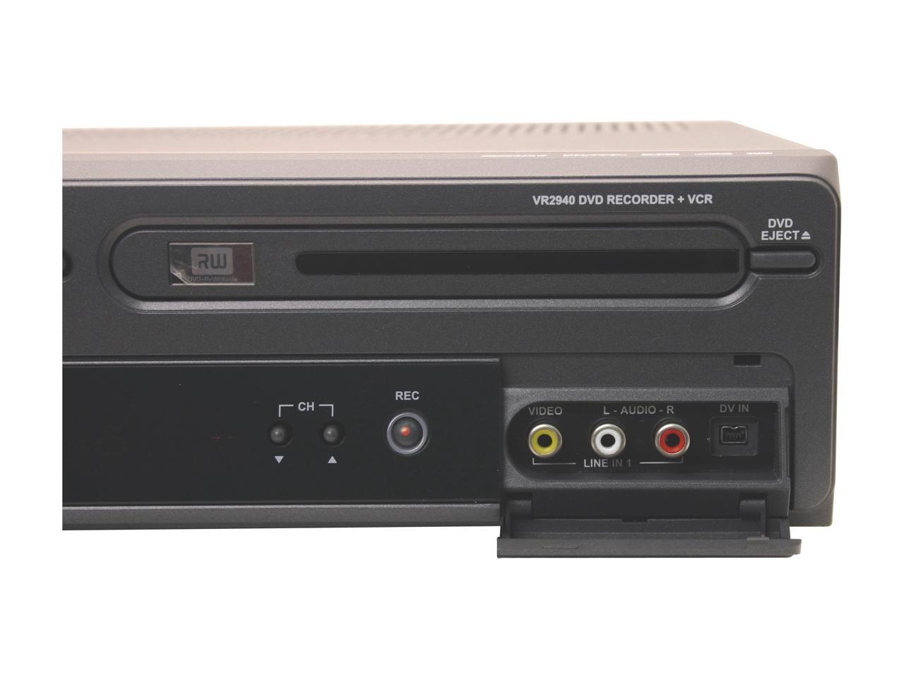 GO VIDEO DVD Recorder & VCR Combo VR2940
