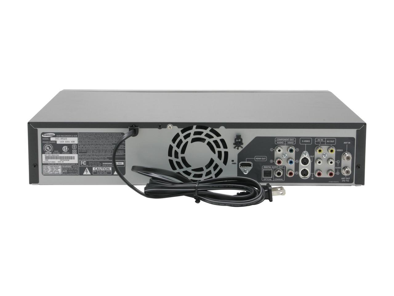 SAMSUNG DVD Recorder & VCR Combo DVDVR325