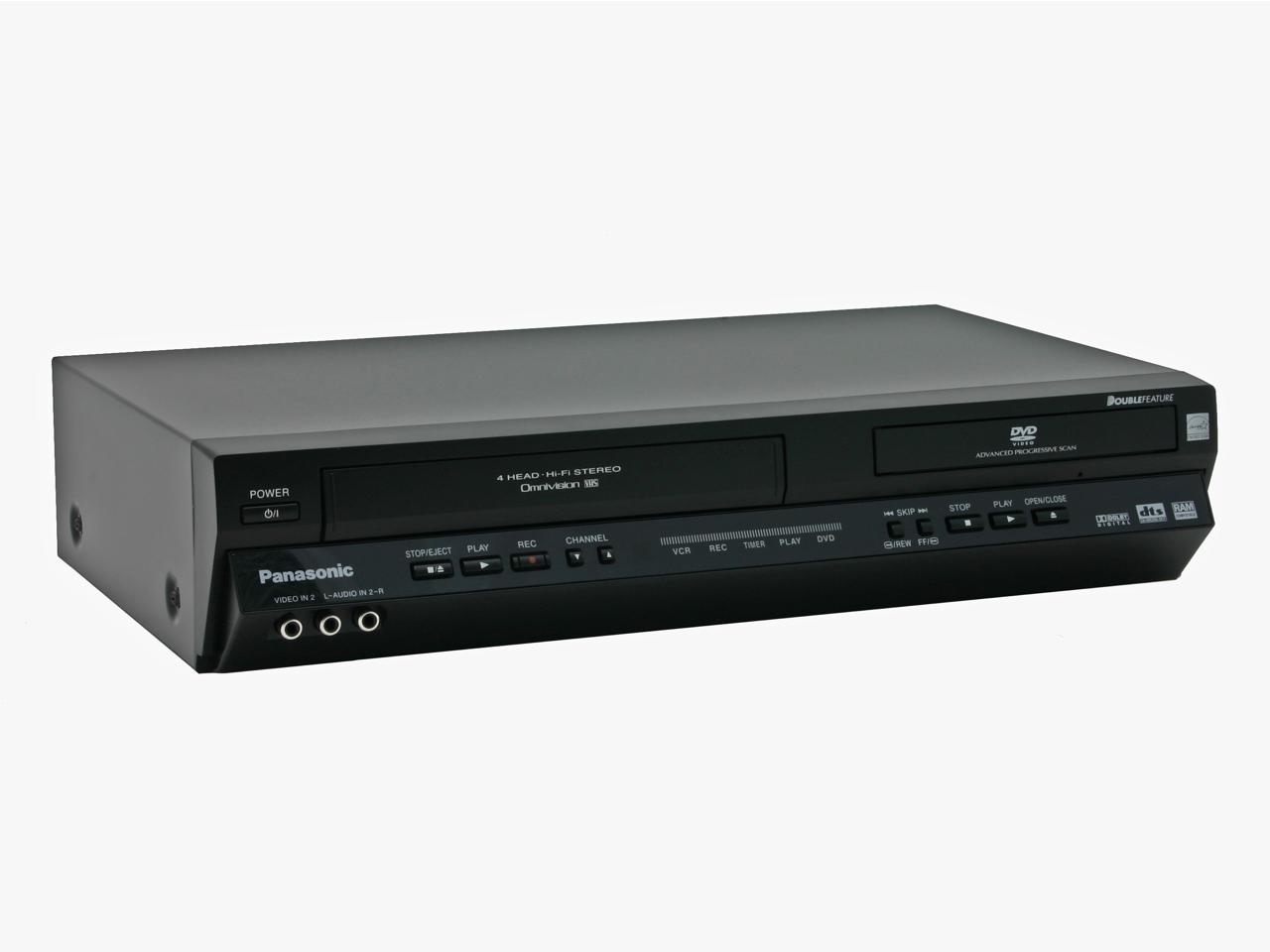 Panasonic DVD Player & VCR Combo PV-D4745 - Newegg.com