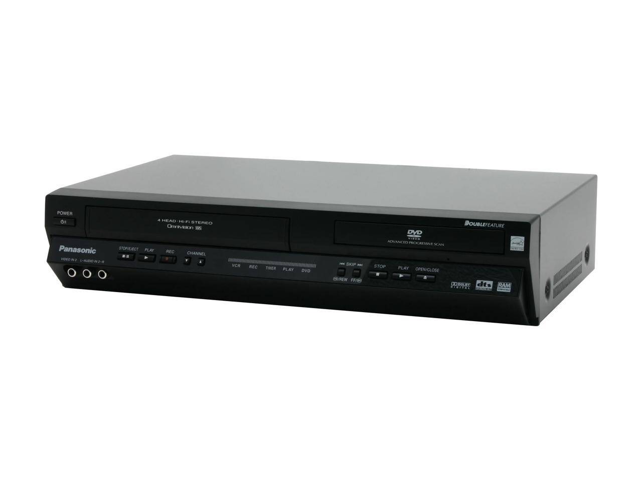 Open Box: Panasonic DVD Player & VCR Combo PV-D4745 - Newegg.com