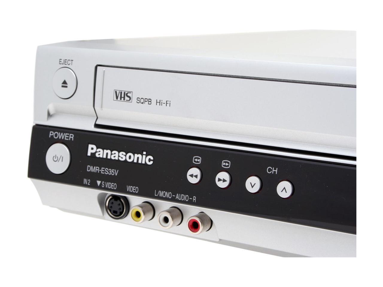 Panasonic DVD Recorder & VCR Combo DMRES35VS