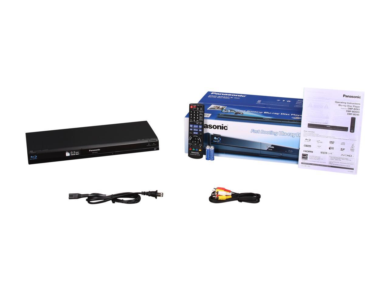 Panasonic Bluray Player DMPBD45