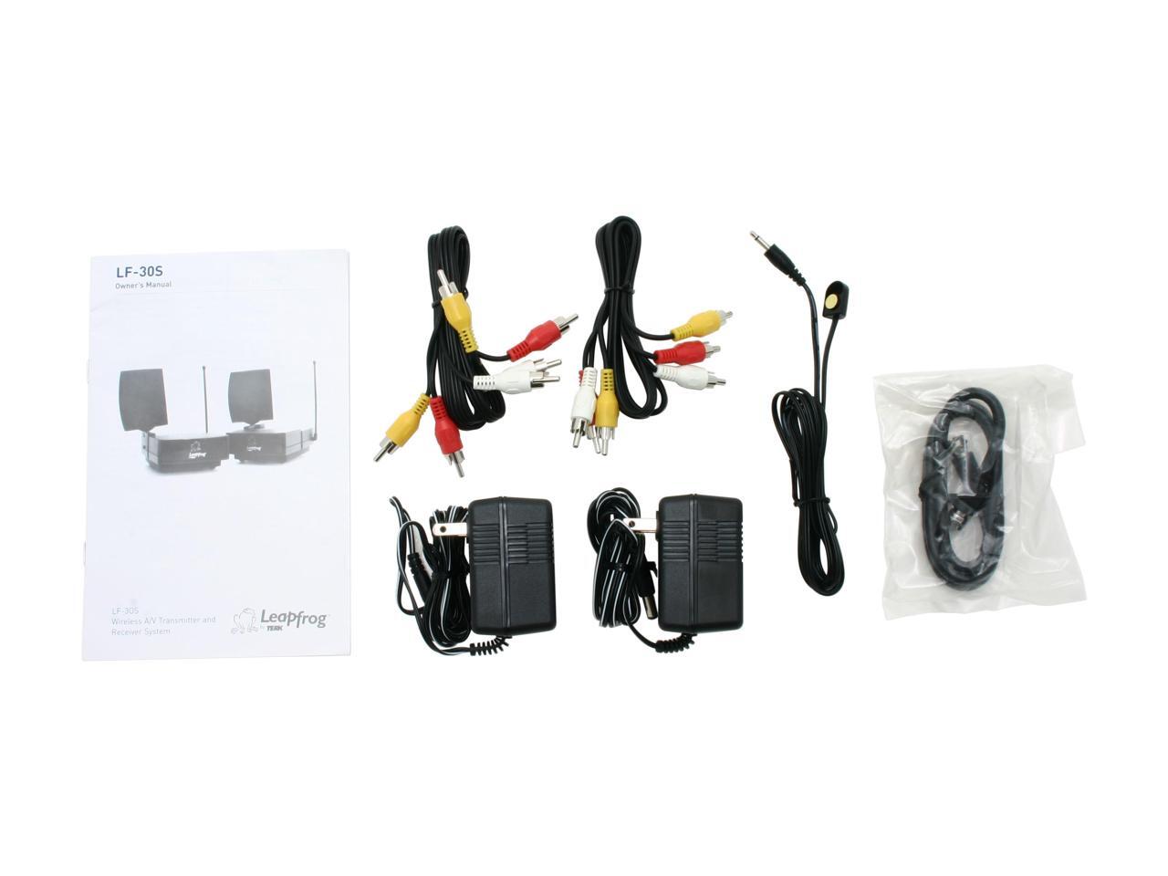 AUDIOVOX LF30S Leapfrog Wireless 2.4GHz A/V Transmitter/Receiver