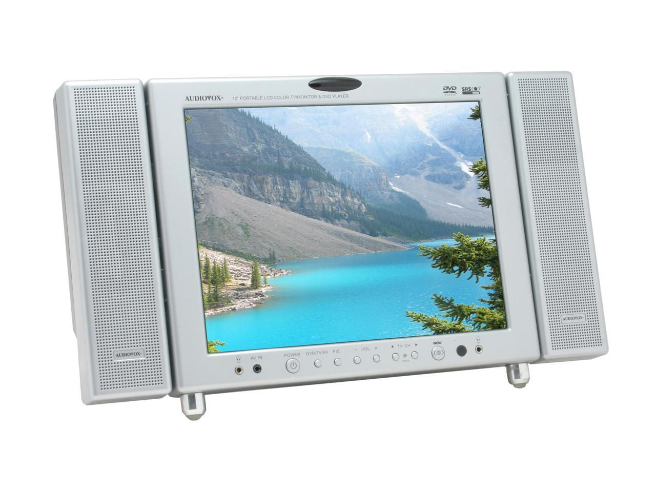 Azend D1210 Portable DVD Player/TV Combo w/ 12.1" LCD