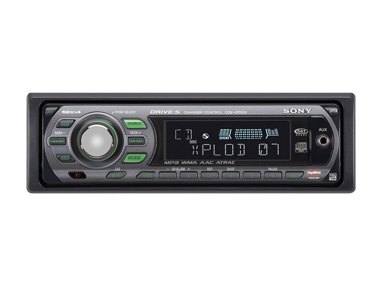 SONY In Dash CD Receiver/MP3/WMA/AAC Player/UniLink Control