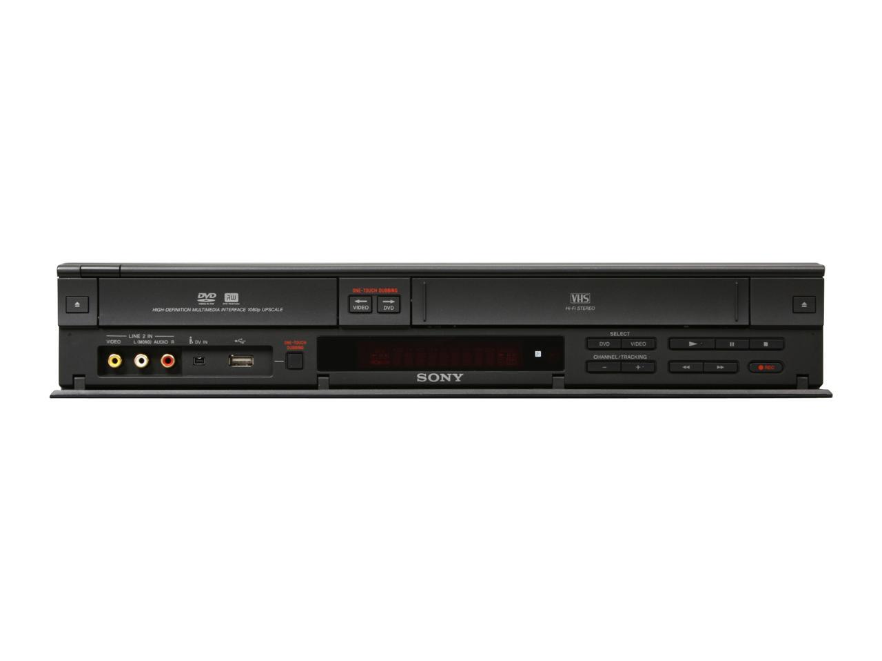Sony DVD Recorder & VCR Combo RDRVX560