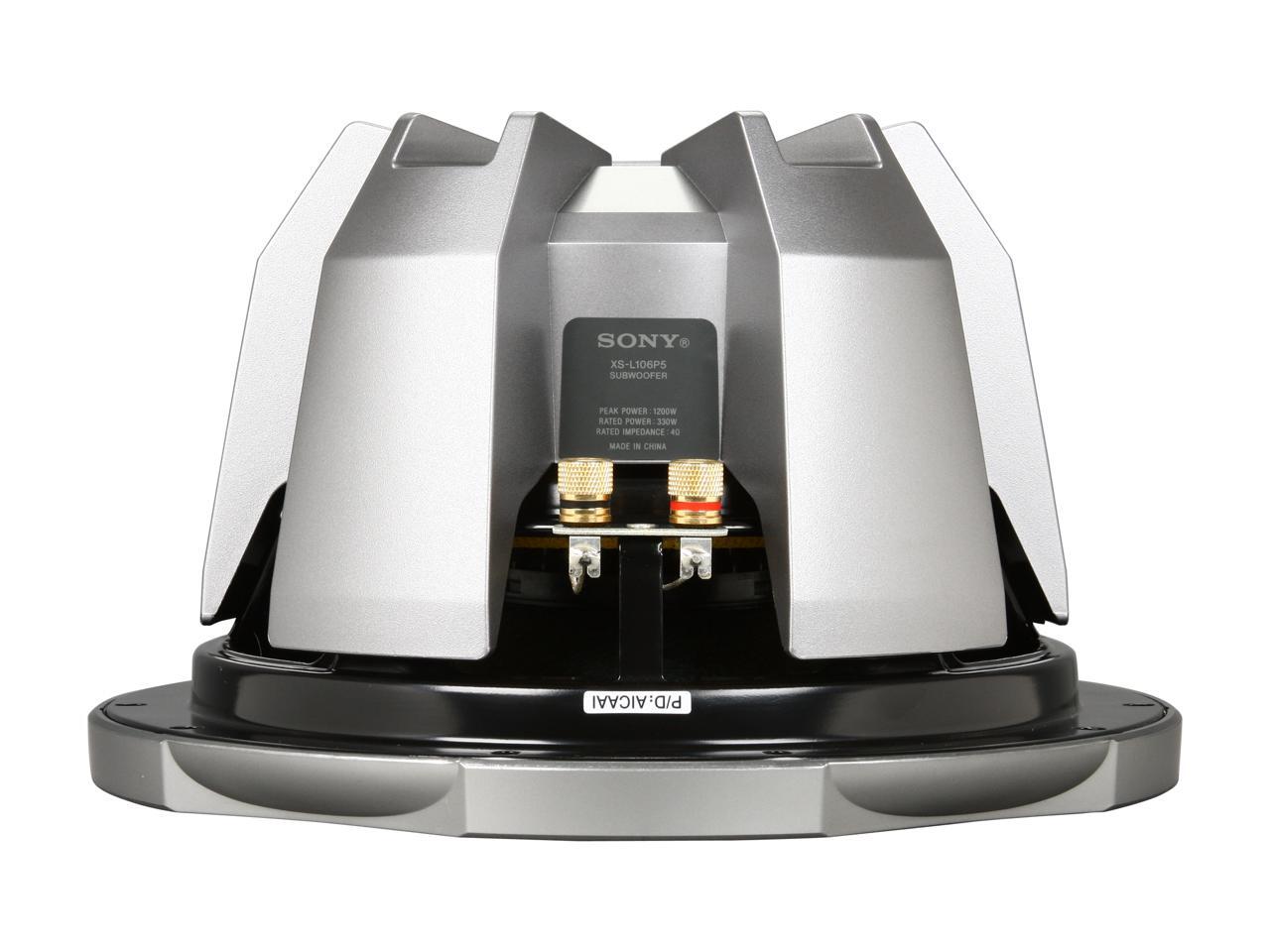 SONY 10" 1200W Two Car Subwoofer (Virtual Package)