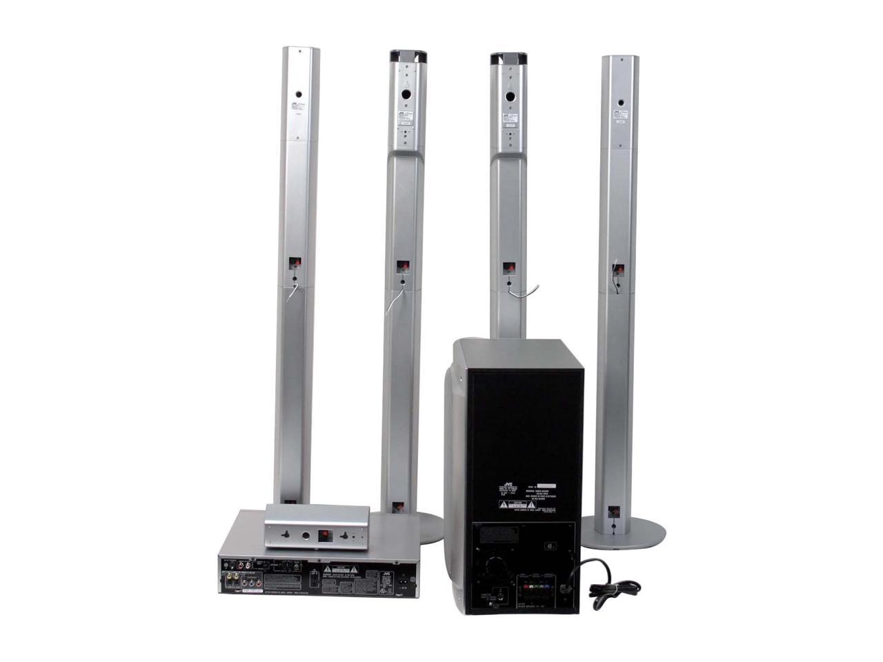 JVC THM606 5.1CH 1000W Home Theater System w/ 5DVD Changer