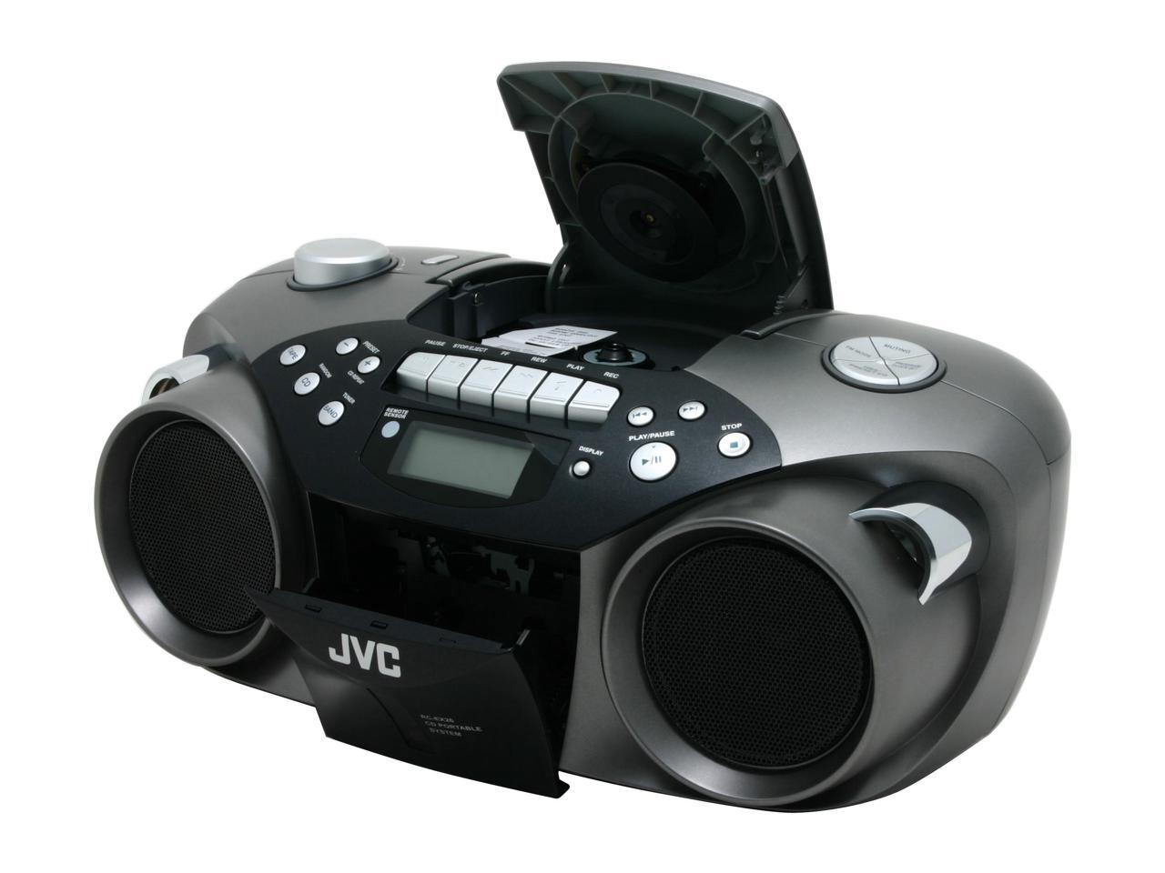 JVC CD/AM/FM Digital Boombox RCEX26