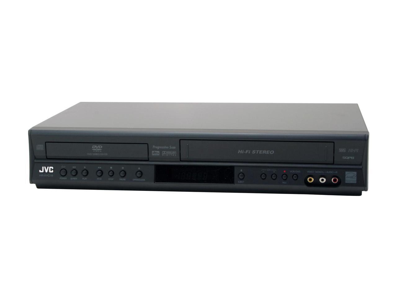 JVC DVD Player & VCR Combo HRXVC16B