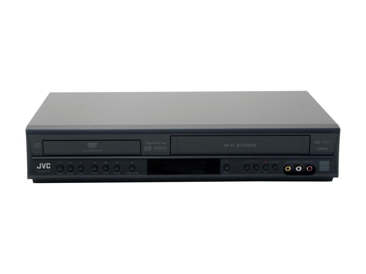 JVC DVD Player & VCR Combo HRXVC16B - Newegg.com