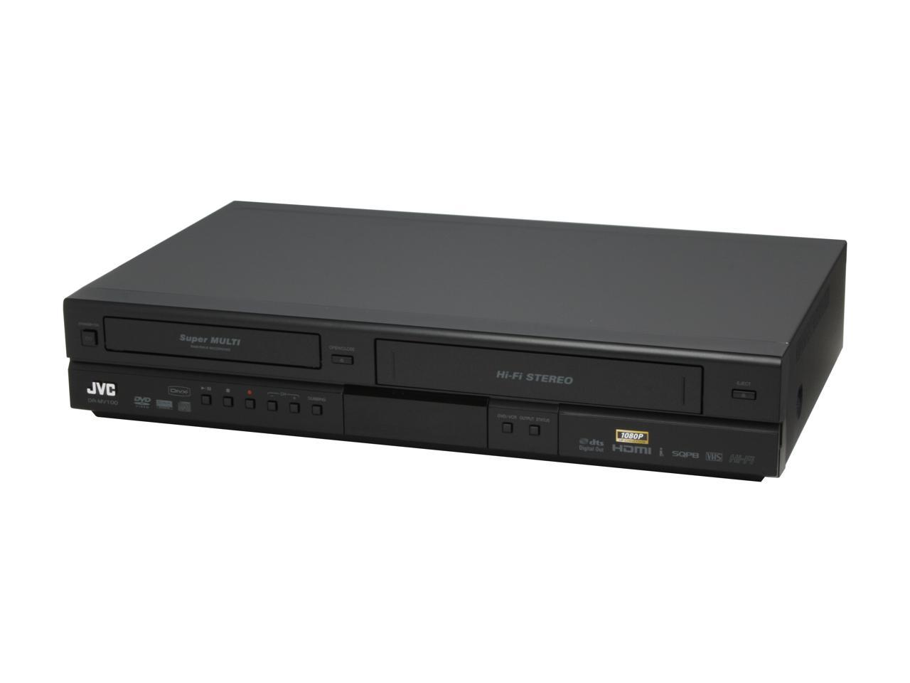 JVC DVD Recorder & VCR Combo DR-MV100B - Newegg.com