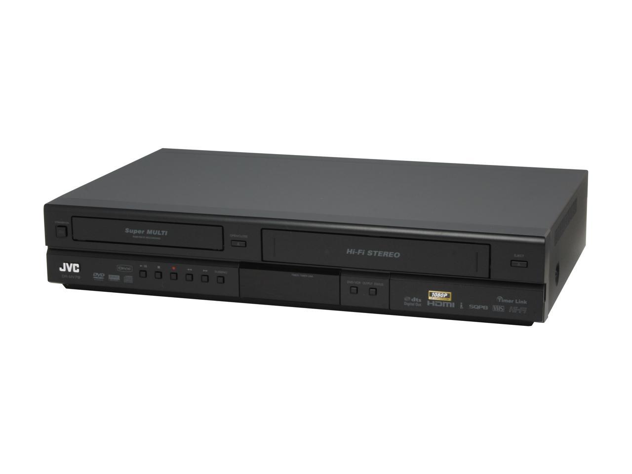 JVC DVD Recorder & VCR Combo DR-MV79B - Newegg.com