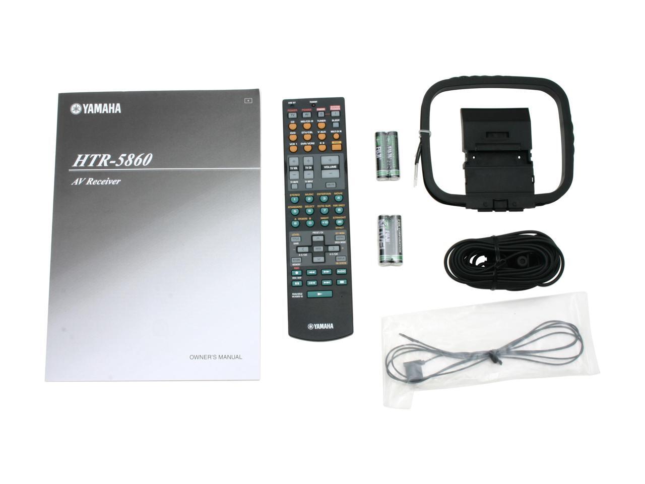 YAMAHA HTR5860 7.1Channel Digital Home Theater Receiver