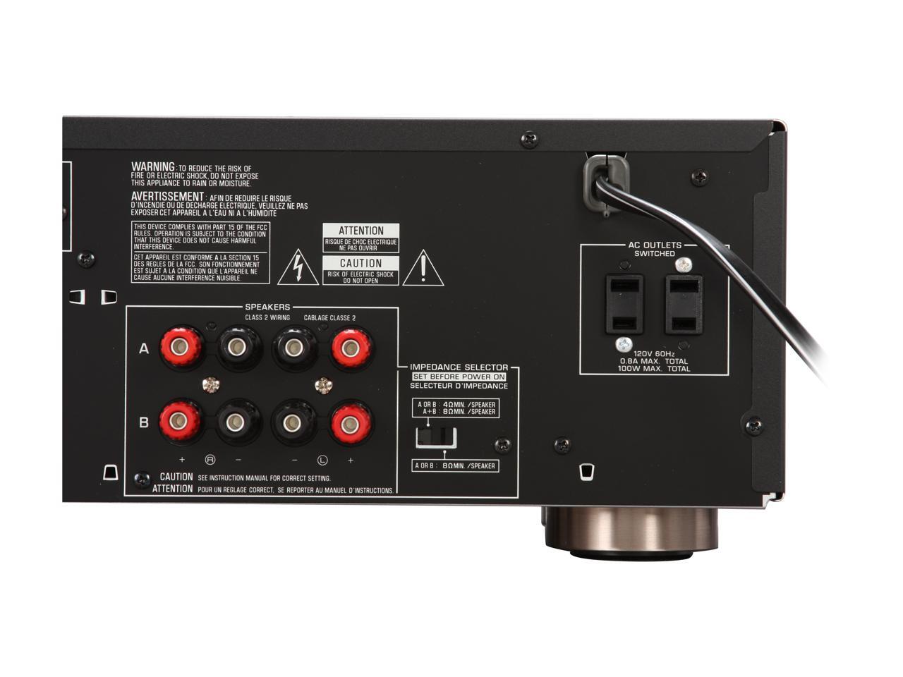 YAMAHA RX397 Stereo Natural Sound AM/FM Receiver