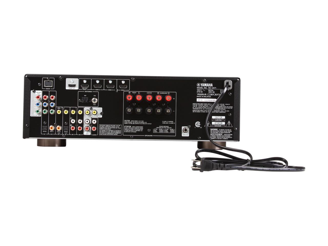 YAMAHA RXV471 5.1Channel AV Receiver