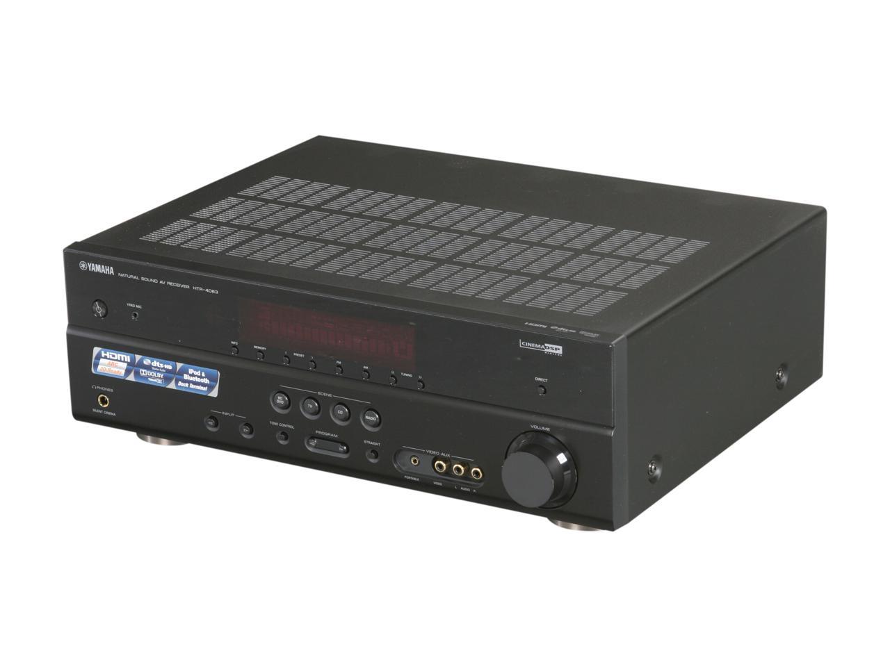 Refurbished: YAMAHA HTR 4063 5.1-Channel Digital Home Theater Receiver ...