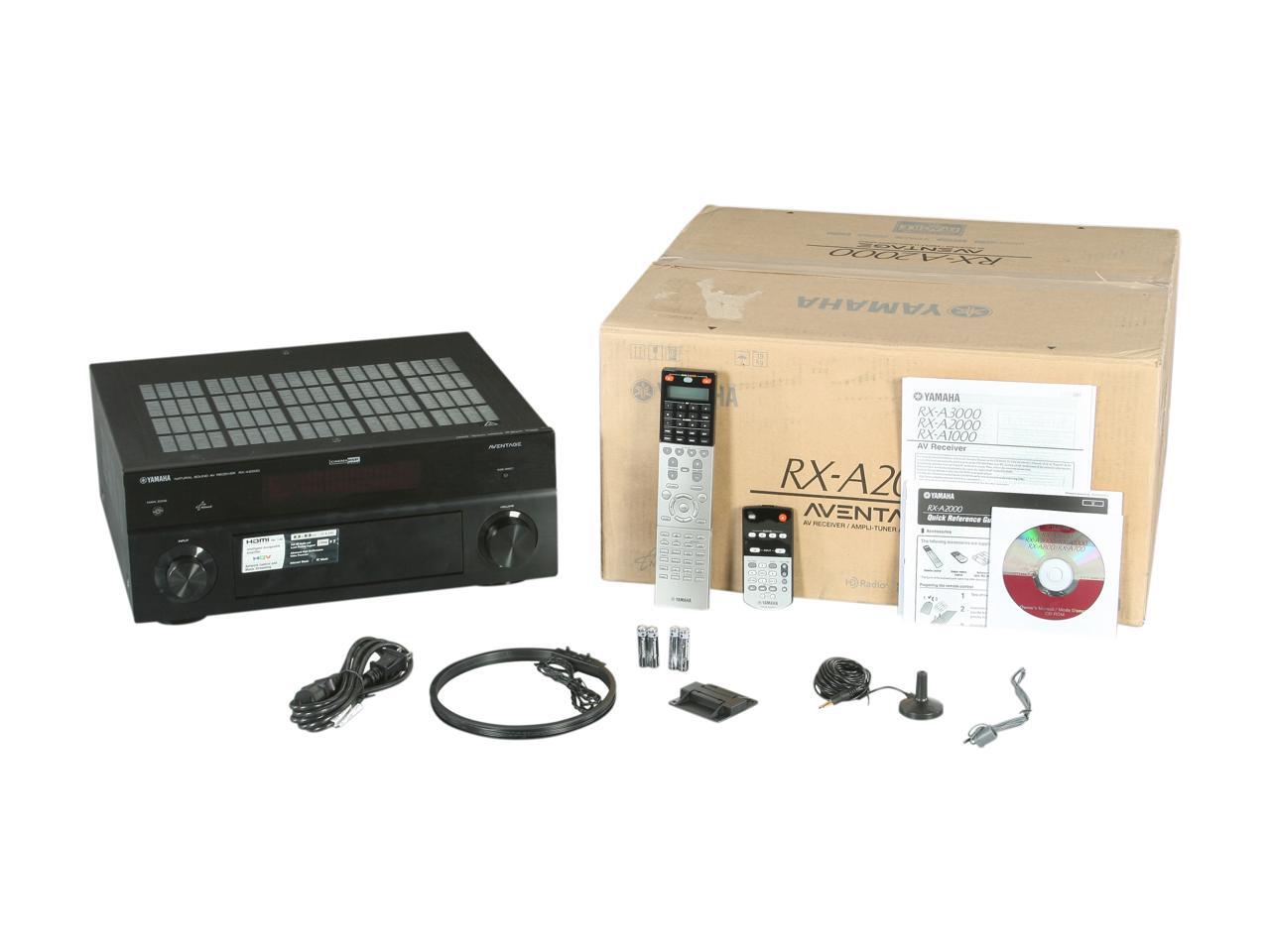 Refurbished YAMAHA RXA2000 7.2Channel AVENTAGE Series Home Theater