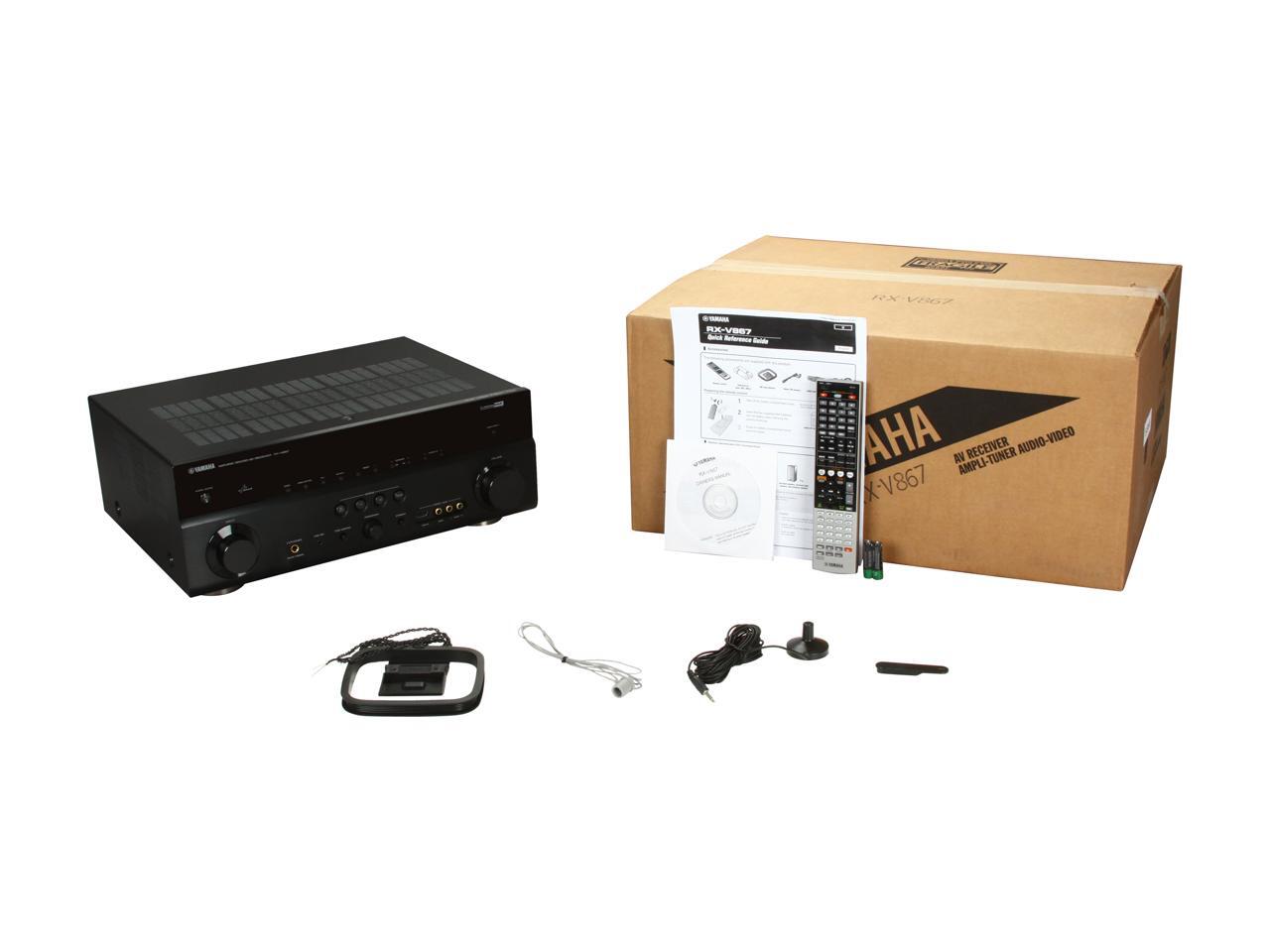 Refurbished YAMAHA RXV867 7.1Channel Digital Home Theater Receiver