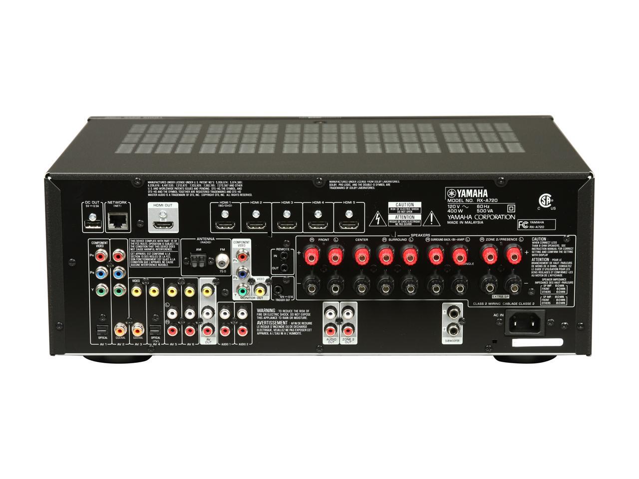 YAMAHA RXA720 7.2Channel Receiver