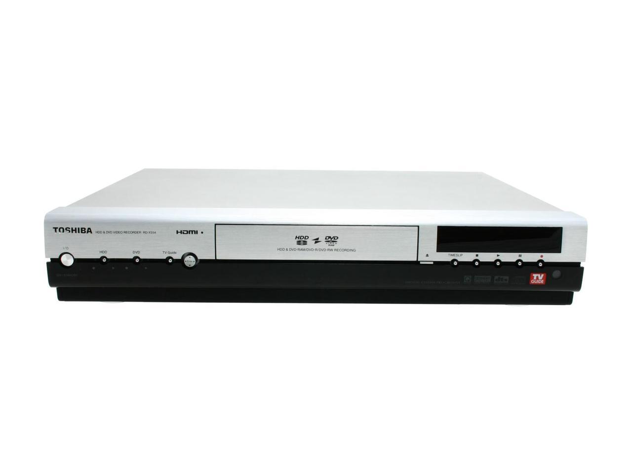 TOSHIBA DVD Recorder & HDD Combo RDXS54