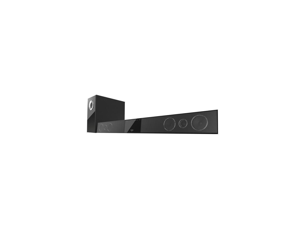 TOSHIBA SBX4250 2.1 CH 300W Sound Bar W/ Wireless Subwoofer - Newegg.com