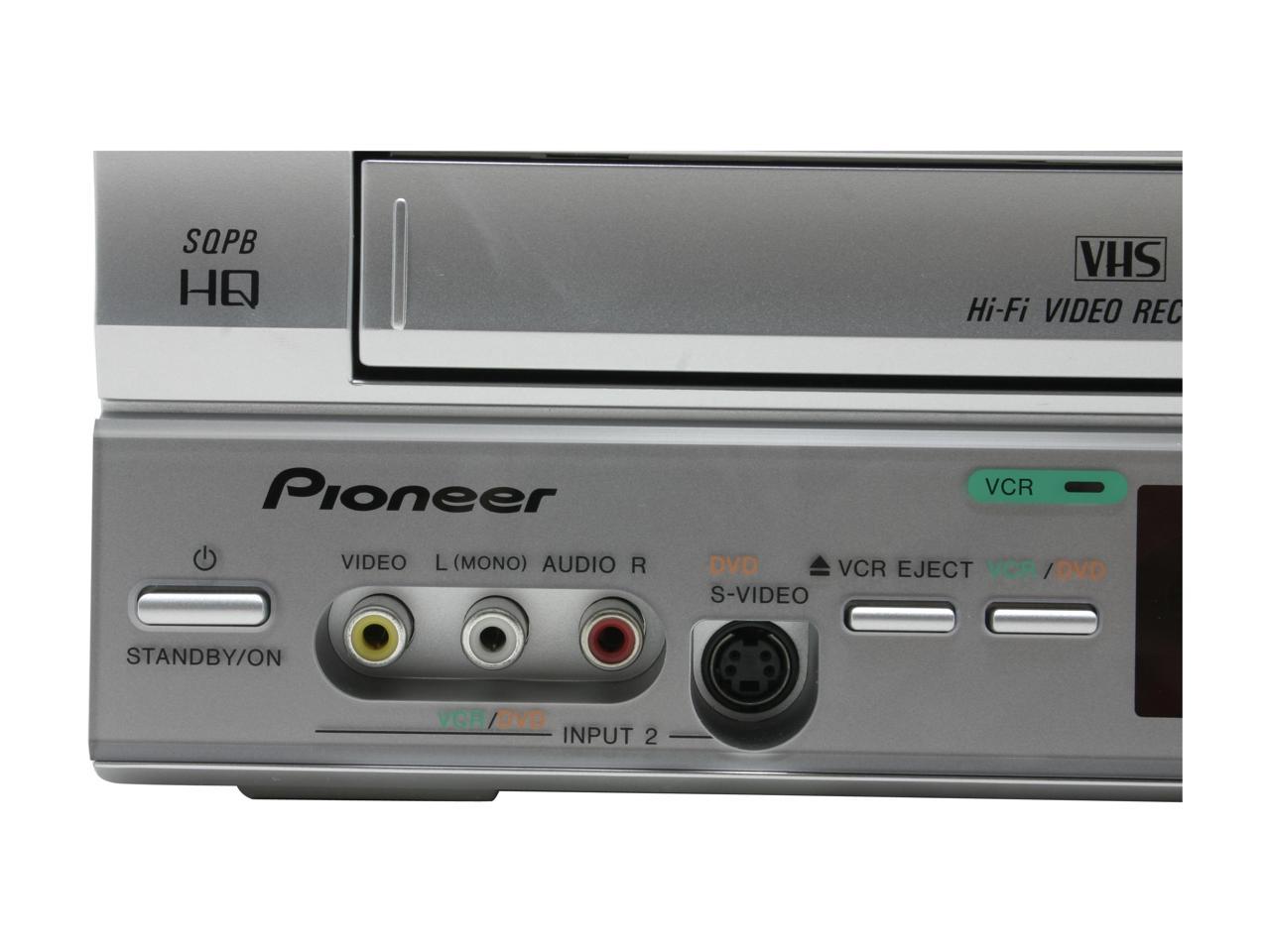 Pioneer DVD Recorder & VCR Combo DVR-RT300-S - Newegg.com