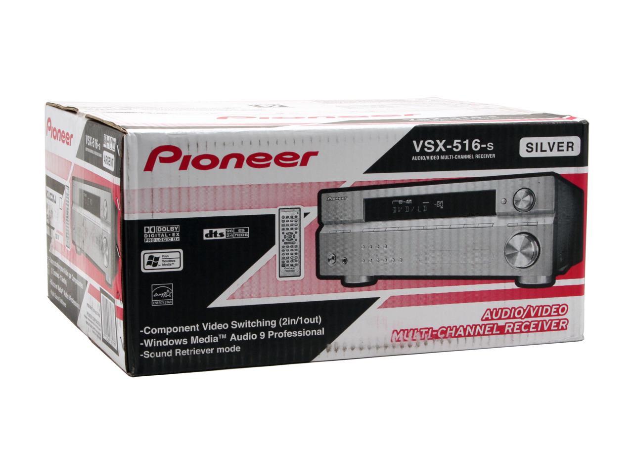 Pioneer VSX516S 7.1Channel A/V Receiver with Sound Retriever