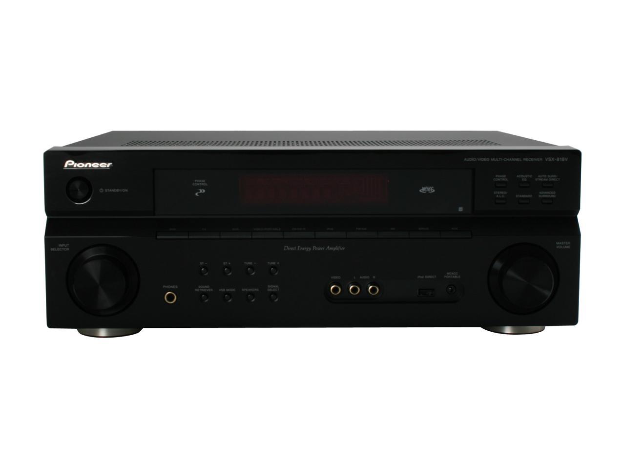 Open Box Pioneer VSX818VK 5.1Channel A/V Receiver Newegg.ca