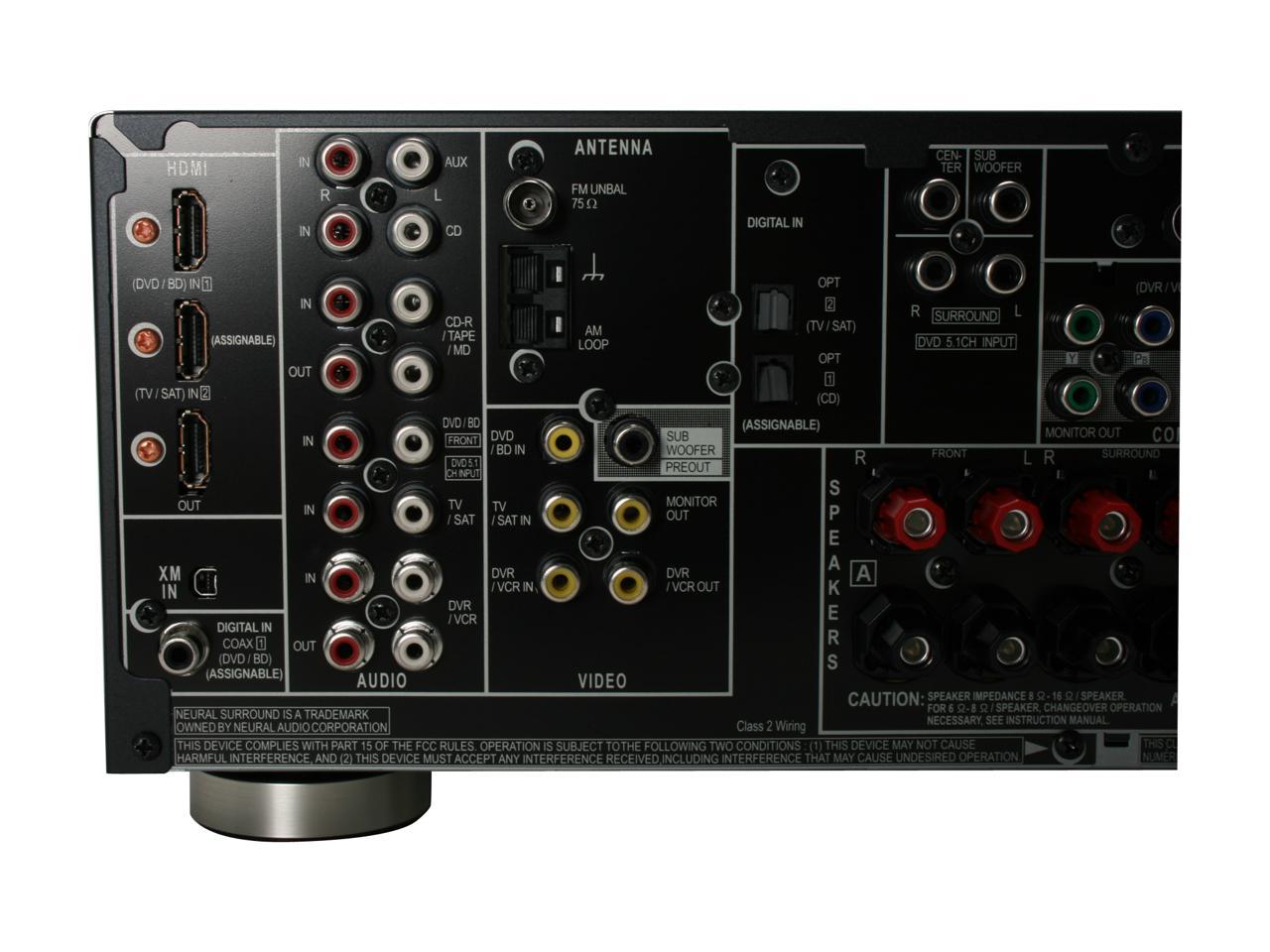 Open Box Pioneer VSX818VK 5.1Channel A/V Receiver Newegg.ca