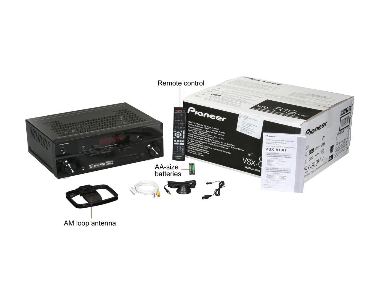 Pioneer VSX819HK 5.1Channel A/V Receiver