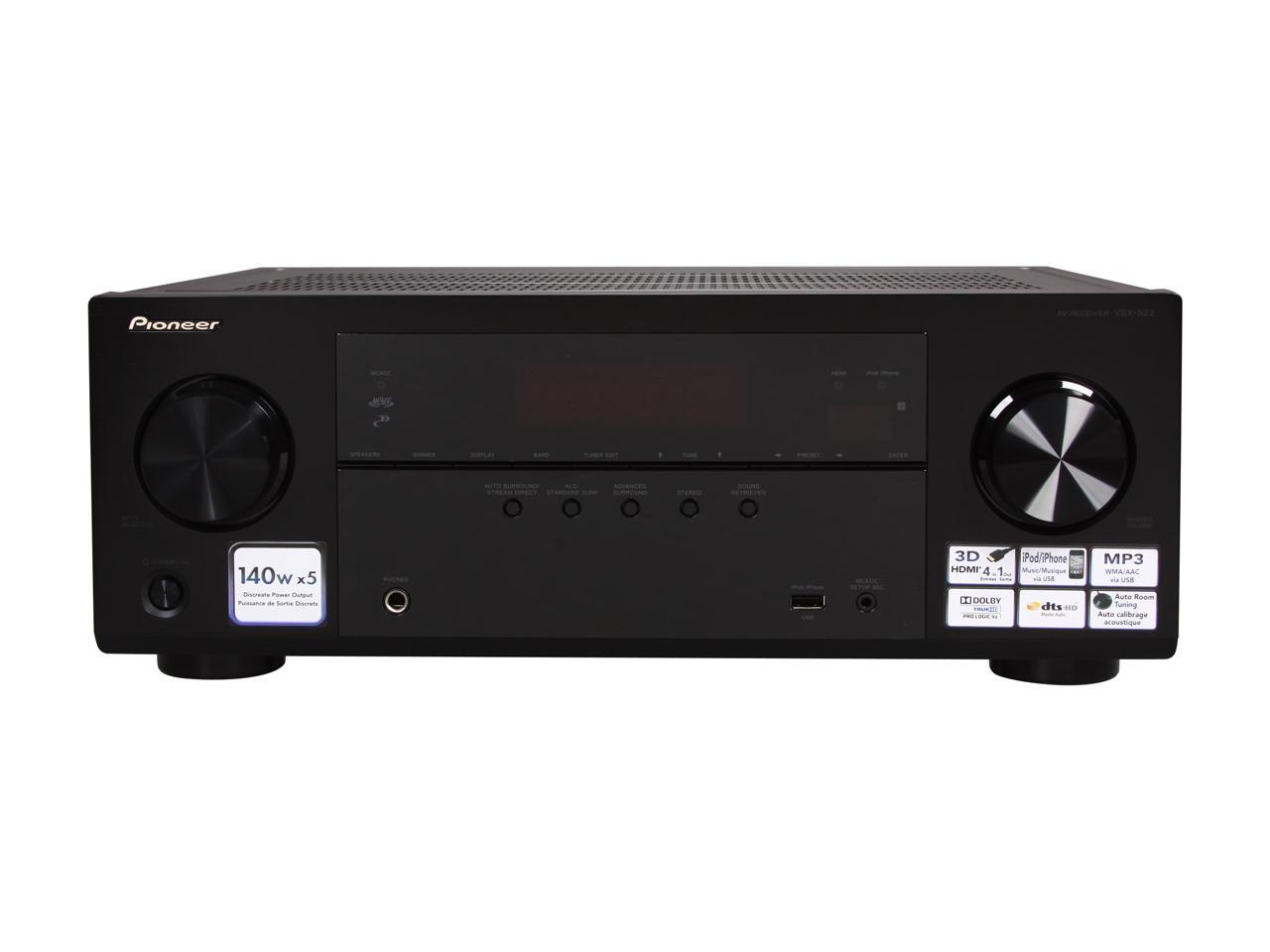 pioneer vsx 522